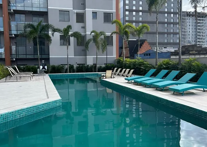 Studio com Piscina Porto Maravilha e VLT na porta - 5 min da rodoviária RJ Rio de Janeiro